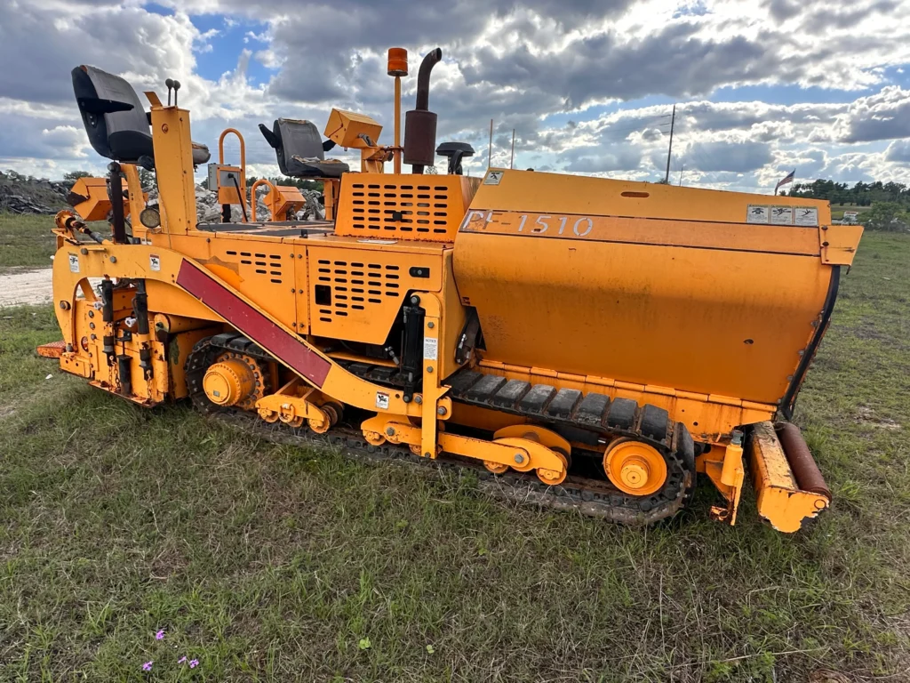 paving machine rental